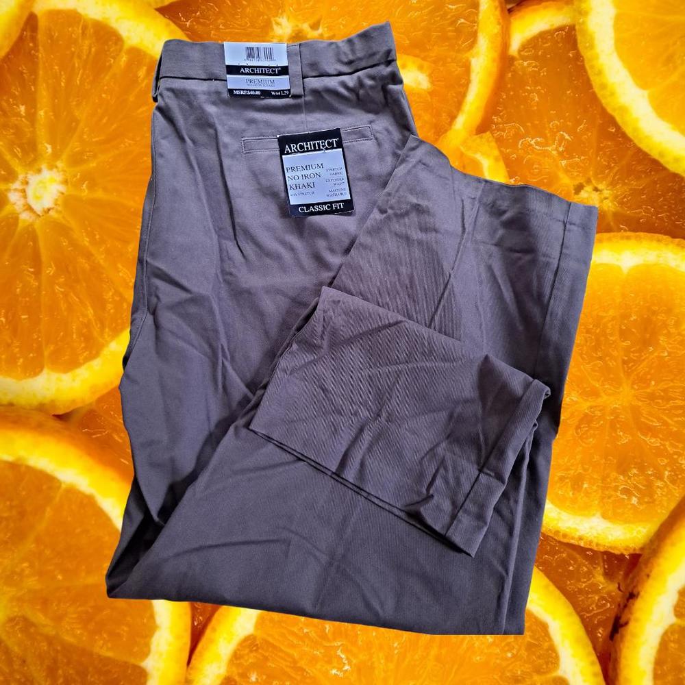 New Architect Brown‎ Chino Pants  Size 44x29